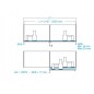 CCO Sistem coplanar SLIDER L70Flex, 2 usi,L=2131-2530mm